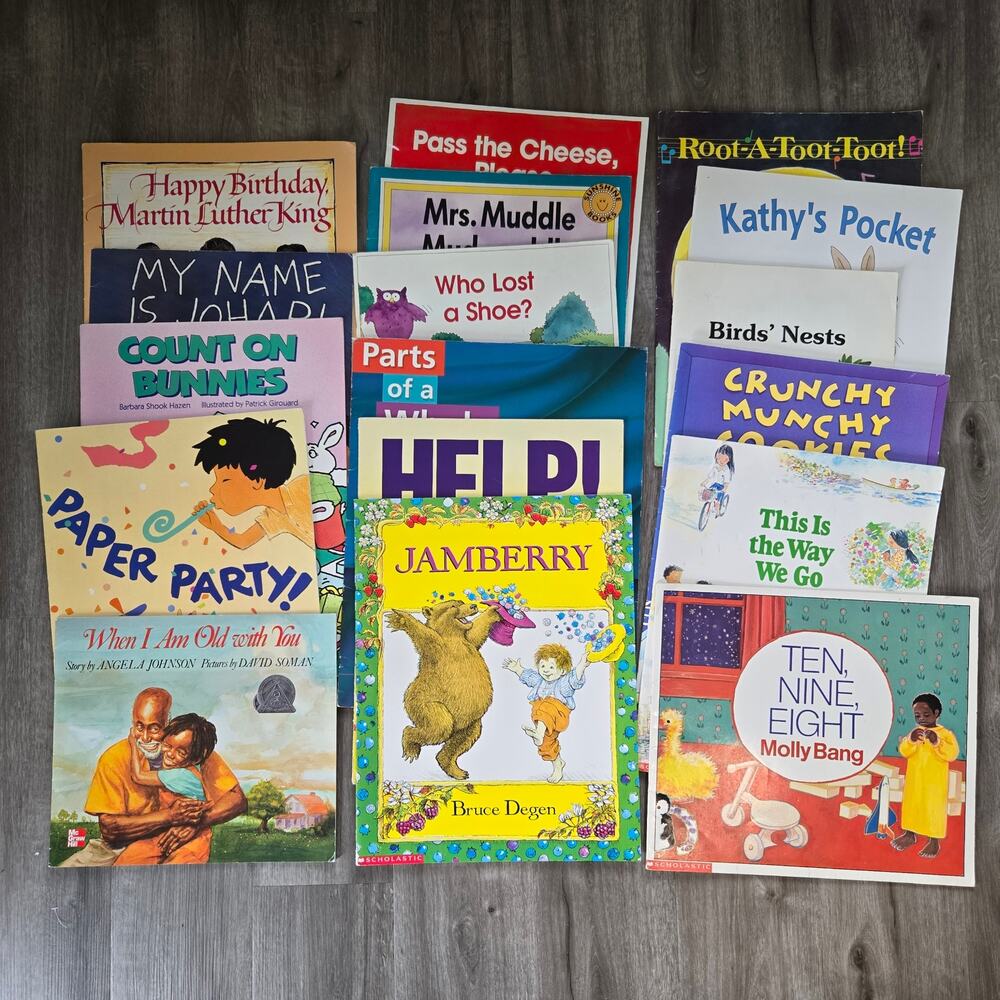 Oversized Easel Books Elementary Classroom Teacher Lot of 17 Scholastic & More